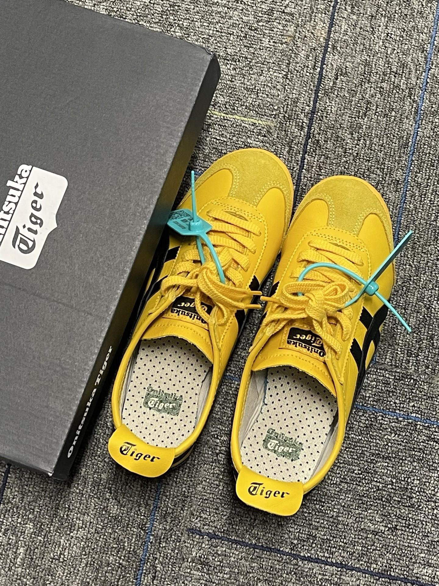 Onitsuka Tiger鬼冢虎黄色德训别太好看!复古美式天花板